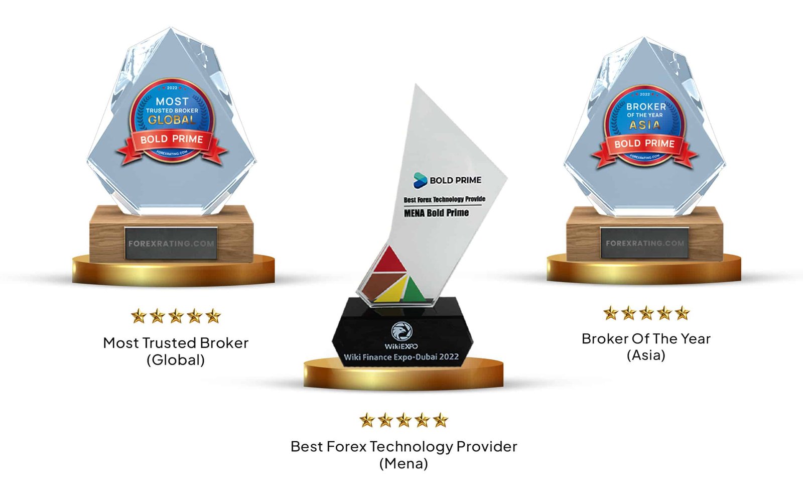 Bold Prime award collection for 2022