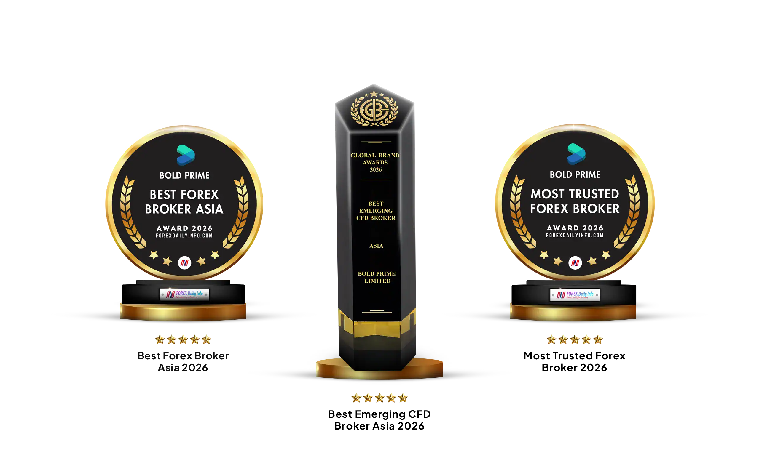 Bold Prime award collection for 2026