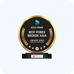 Best Forex Broker Asia award badge