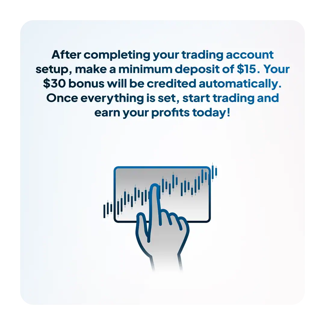 Deposit at least $15 to receive the $30 PrimeStart bonus